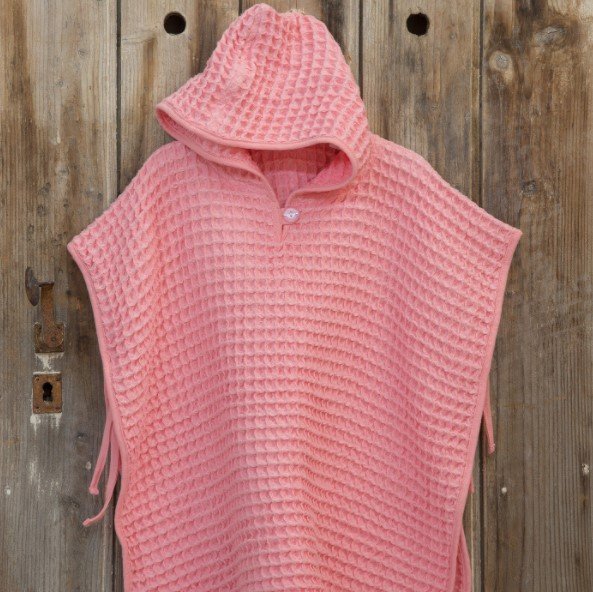 Παιδικό Πόντσο Θαλάσσης (2-4 Ετών) Spicy Pink Nima Kids