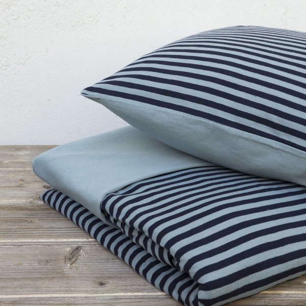 Σετ Παπλωματοθήκη Μονή Suave Dark Blue Nima Home