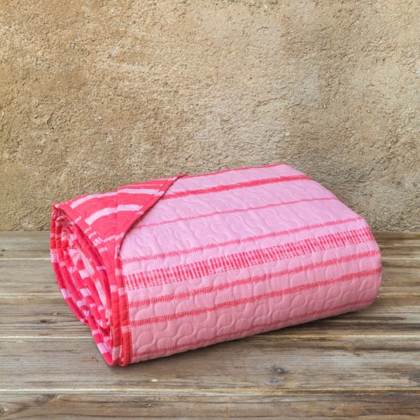 Κουβερλί Υπέρδιπλο Kilim Pink Kocoon