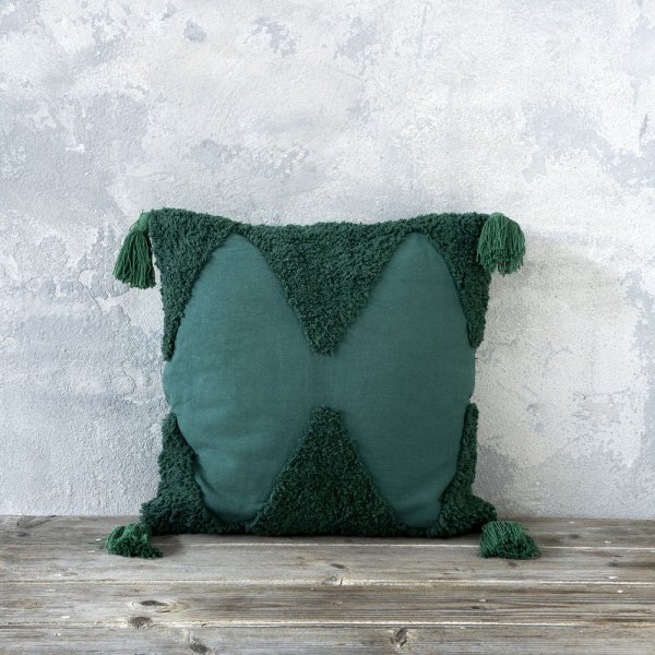 Διακοσμητικό Μαξιλάρι (45x45) Amadeo Dark Green Nima Home