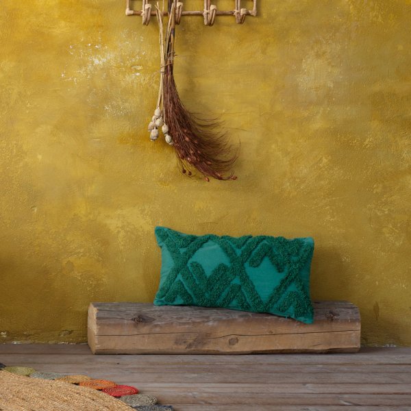 Διακοσμητικό Μαξιλάρι (30x60) Amadeo Dark Green Nima Home