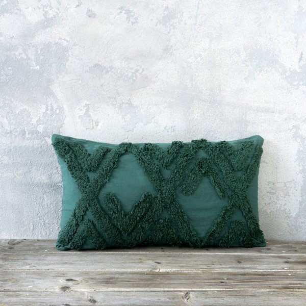 Διακοσμητικό Μαξιλάρι (30x60) Amadeo Dark Green Nima Home