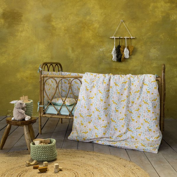 Κουβερλί Κούνιας Caramel Forest Nima Kids