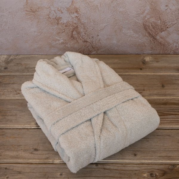 Μπουρνούζι Asana Light Gray Nima Home