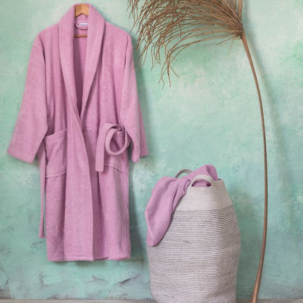 Μπουρνούζι Asana Pink Nima Home