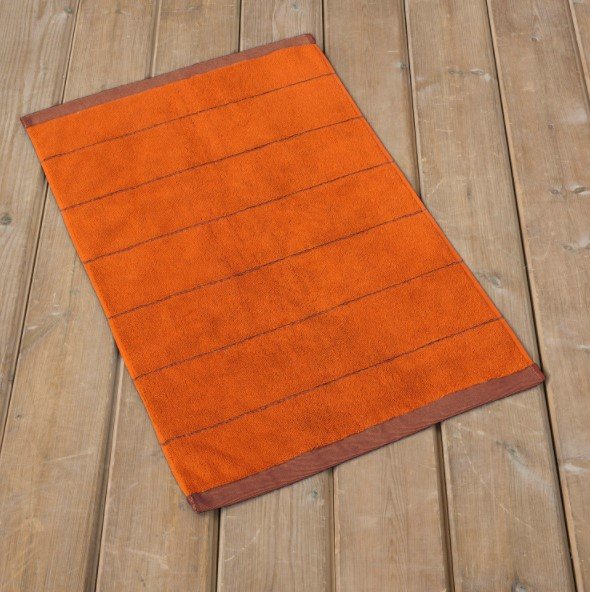 Πατάκι Μπάνιου (50x80) Agua Deep Orange Nima Home
