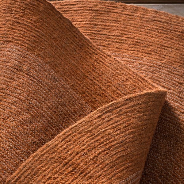 Στρογγυλό Χαλί (R120) Bergren Deep Orange Nima Home