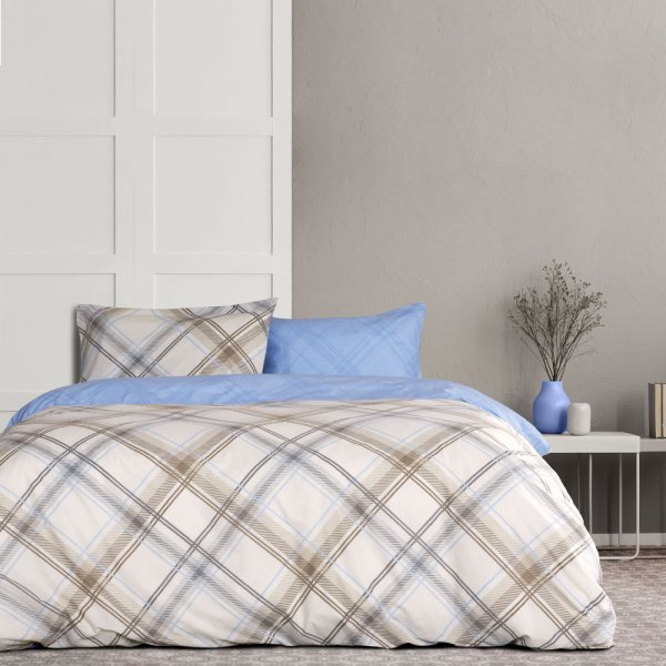 Κουβερλί Μονό Cube Beige Kocoon