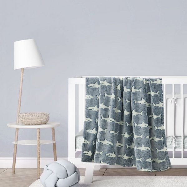 Κουβέρτα Fleece Κούνιας Sharky Kocoon