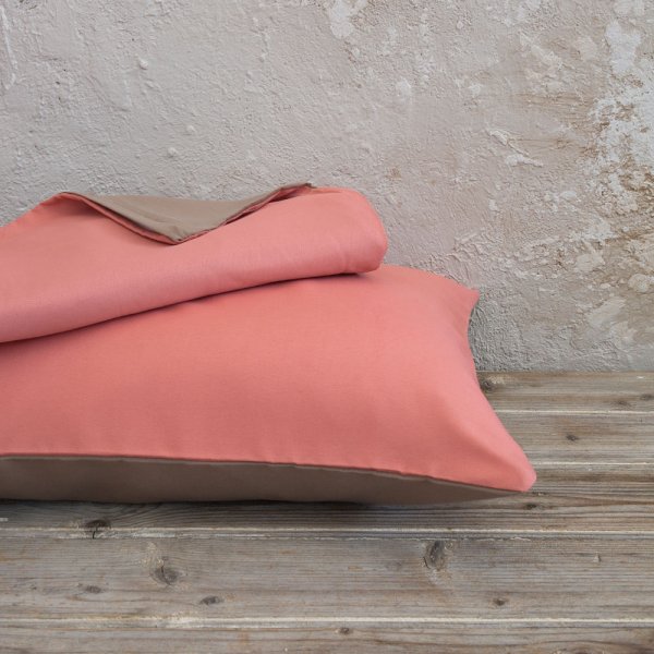 Σετ Παπλωματοθήκη Μονή Abalone Brown / Terracotta Nima Home