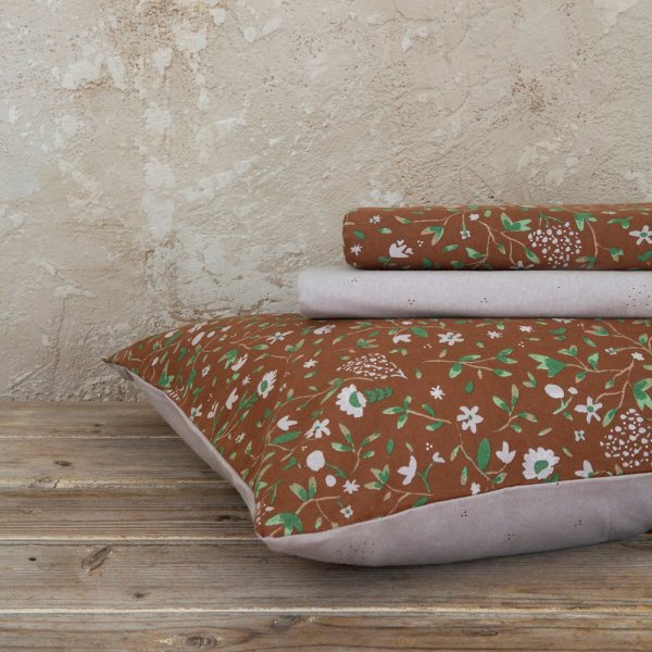 Σετ Φανελένια Σεντόνια Μονά Wildflower Nima Home