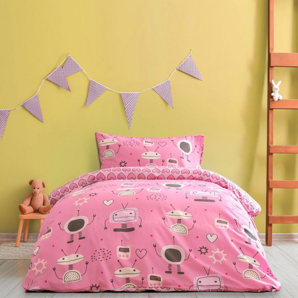 Σετ Σεντόνια Μονά Robo Love Kocoon