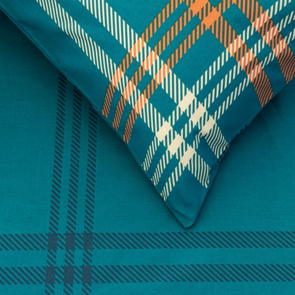 Σετ Παπλωματοθήκη Μονή Nolan Blue Kocoon