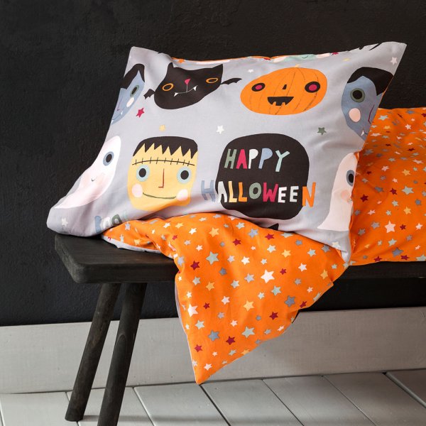 Σετ Σεντόνια Μονά Happy Halloween Nima Kids