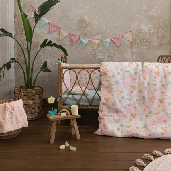 Κουβερλί Κούνιας Happy Monkey Nima Kids