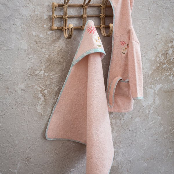 Βρεφικό Μπουρνούζι (2 Ετών) Happy Monkey Nima Kids