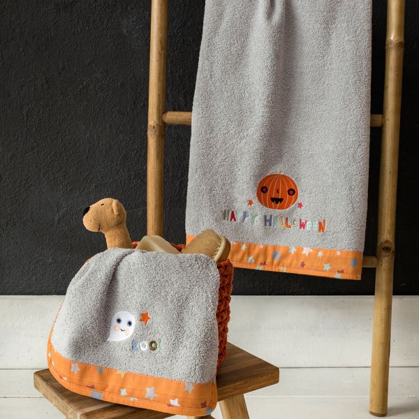 Σετ Πετσέτες Βρεφικές (2τμχ) Happy Halloween Nima Kids