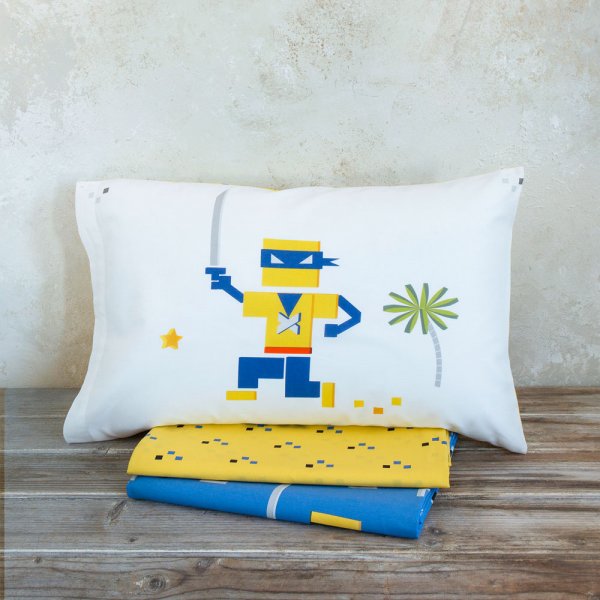 Σετ Παπλωματοθήκη Μονή Atari Nima Kids