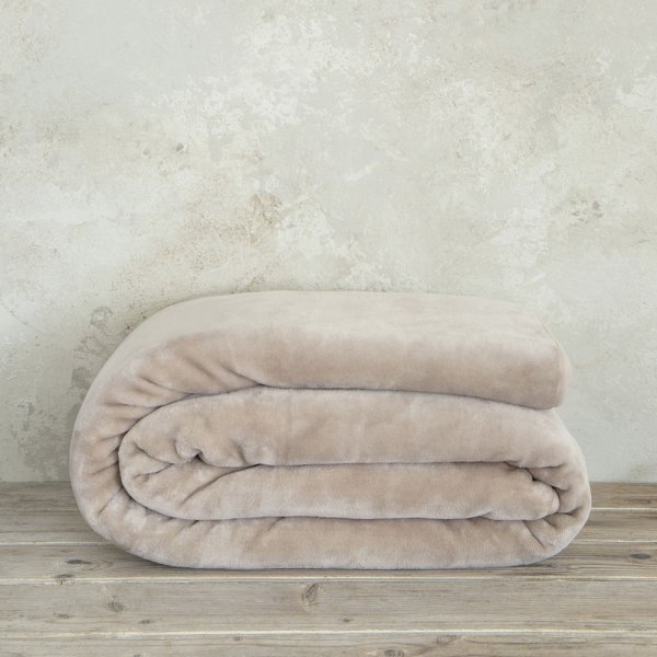 Κουβέρτα Βελουτέ Υπέρδιπλη Coperta Nude Nima Home