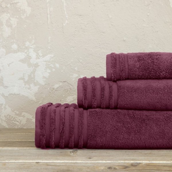 Πετσέτα Προσώπου Vista Bordeaux Nima Home