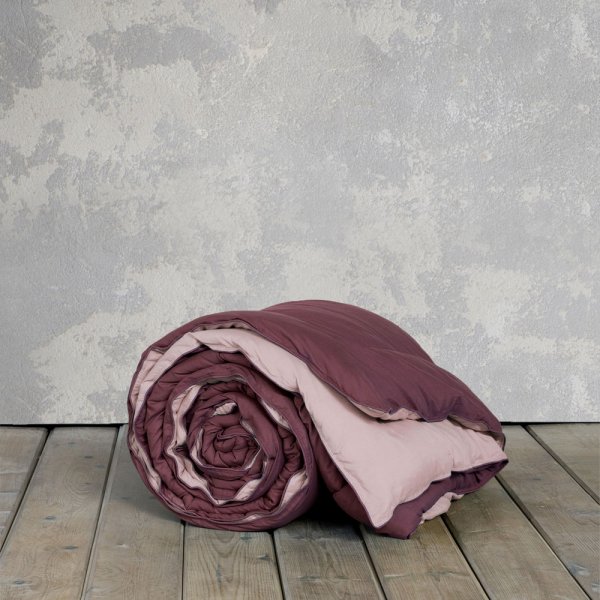 Πάπλωμα Μονό Abalone Nude / Bordeaux Nima Home