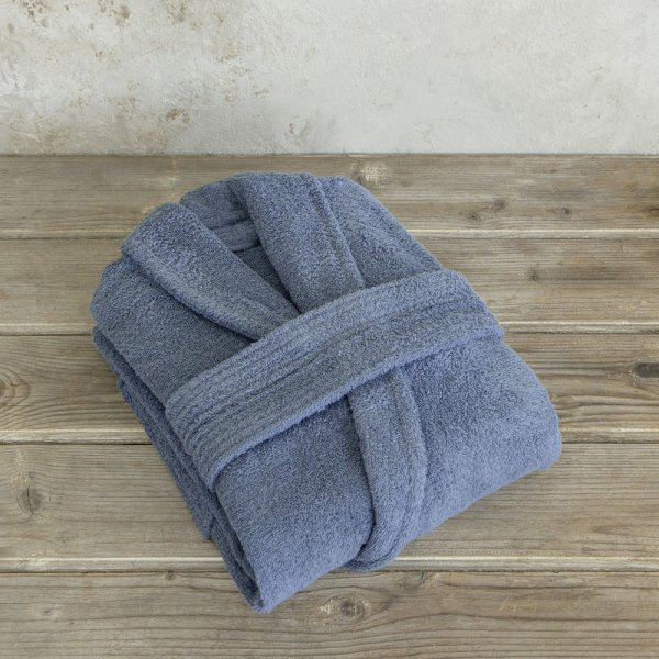 Μπουρνούζι Asana Smoke Blue Nima Home