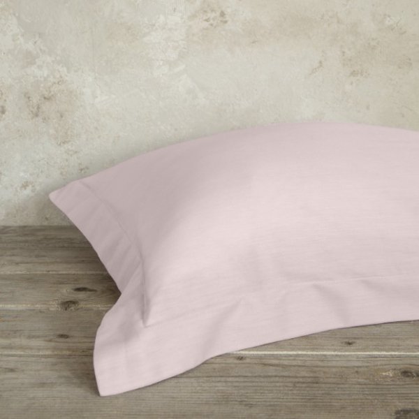 Ζεύγος Μαξιλαροθήκες Superior Satin Smoked Rose Nima Home