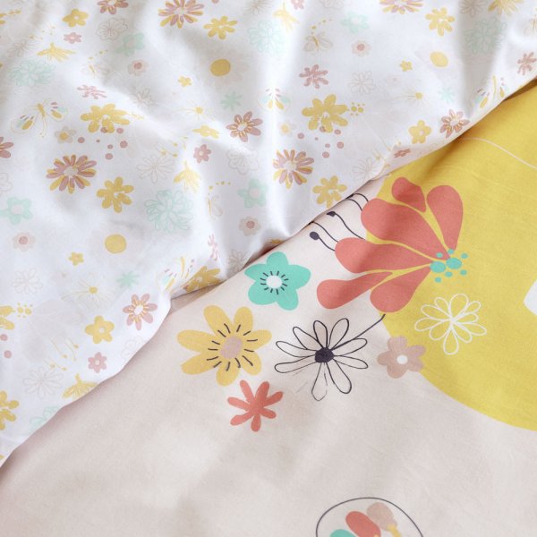 Σετ Παπλωματοθήκη Μονή Fairy Love Nima Kids