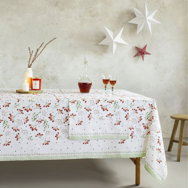 Χριστουγεννιάτικο Τραπεζομάντηλο (150x150) Mistletoe Nima Home