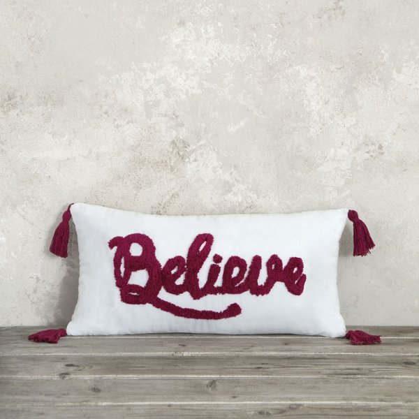Διακοσμητικό Μαξιλάρι Believe Nima Home