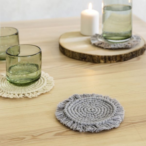 Σετ Σουβέρ (4τμχ) Florian Gray Nima Home