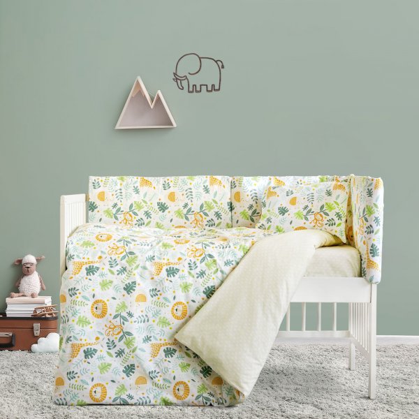 Σετ Σεντόνια Κούνιας Jungle Baby Kocoon