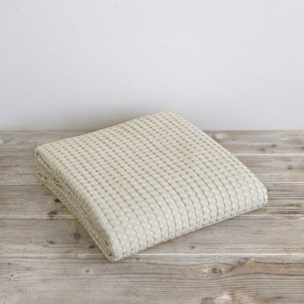 Κουβέρτα Πικέ Μονή Comfy Light Beige Nima Hotelling