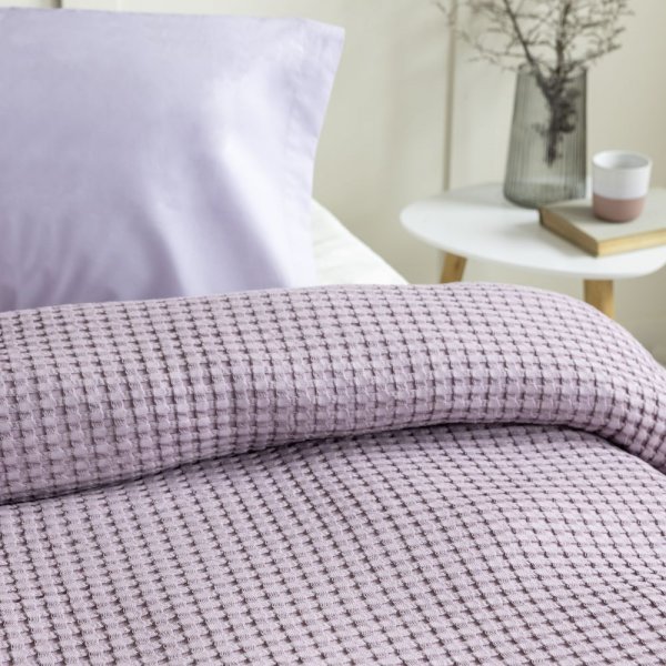 Κουβέρτα Πικέ Μονή Comfy Warm Lilac Nima Hotelling