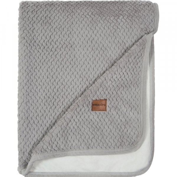 Αντιολισθητικό Ριχτάρι Τριθέσιου (180x300) Snuggle Light Gray Nima Home