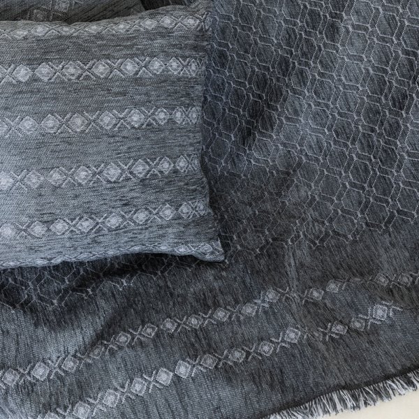 Ριχτάρι Τριθέσιου (180x300) Mansi Gray Nima Home