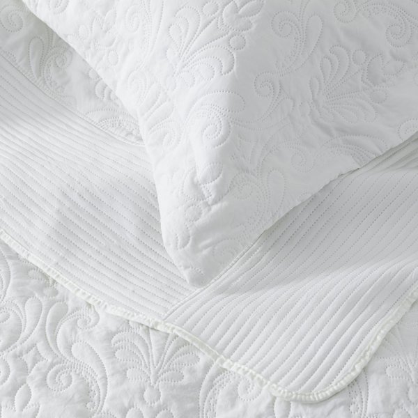 Σετ Κουβερλί Νυφικό Harmony White Nima Home