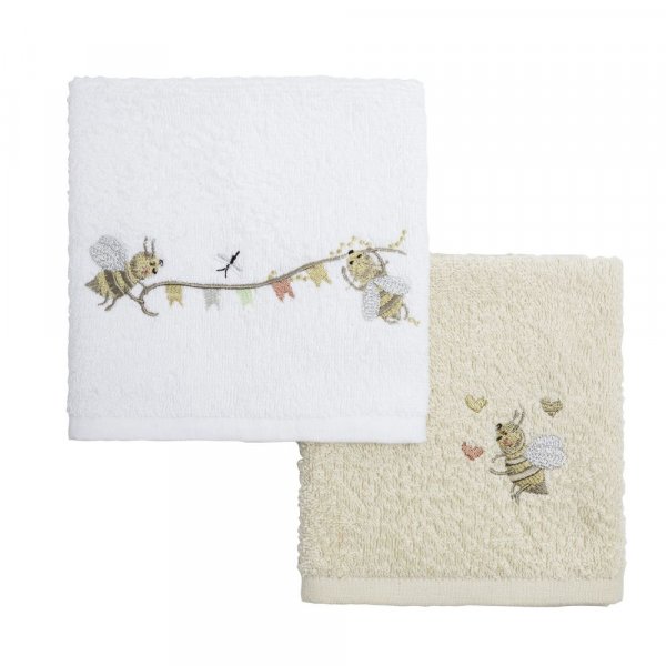 Σετ Πετσέτες Βρεφικές (2τμχ) Honey Nima Kids