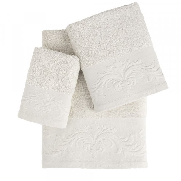 Σετ Πετσέτες Μπάνιου (3τμχ) Ambrose Light Beige Nima Home
