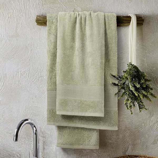 Πετσέτα Προσώπου Oasis Olive Green Nima Home