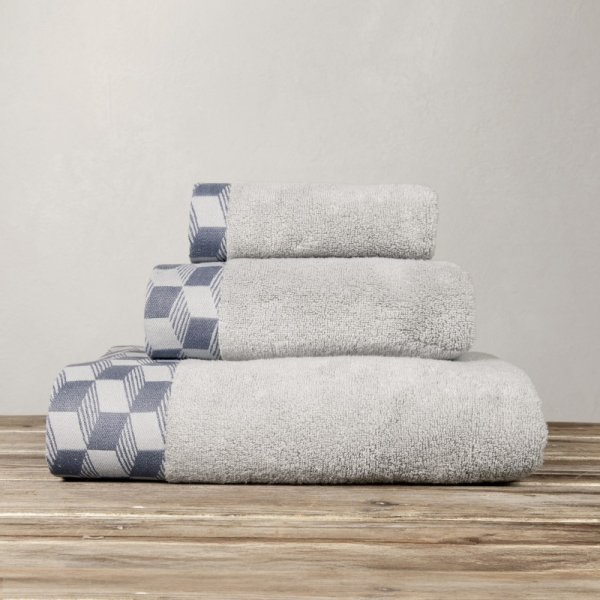 Πετσέτα Προσώπου Luxe Light Gray Nima Home