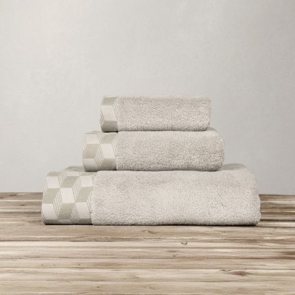 Πετσέτα Προσώπου Luxe Light Taupe Nima Home