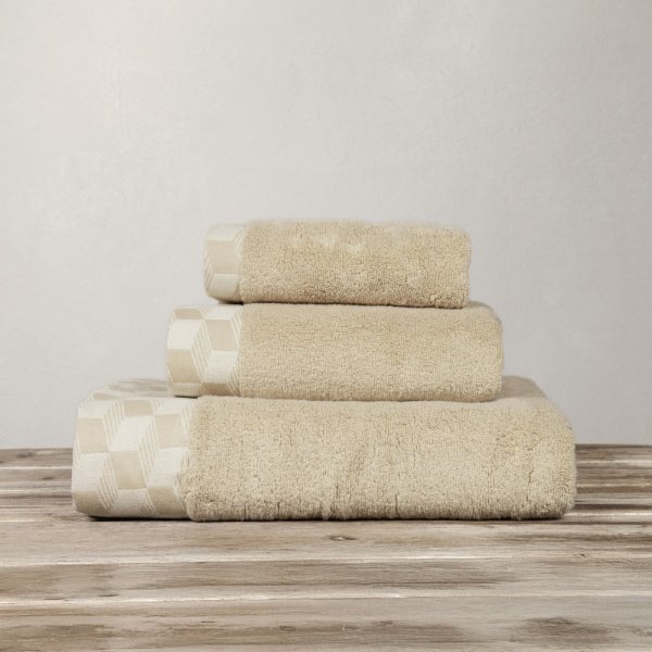 Πετσέτα Χεριών Luxe Mustard Beige Nima Home