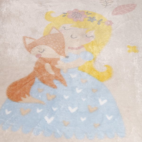 Κουβέρτα Βελουτέ Μονή Forest Fairy Nima Kids