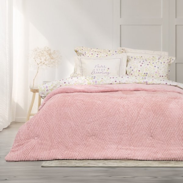 Κουβερτοπάπλωμα Γίγας Velva Rose Nima Home