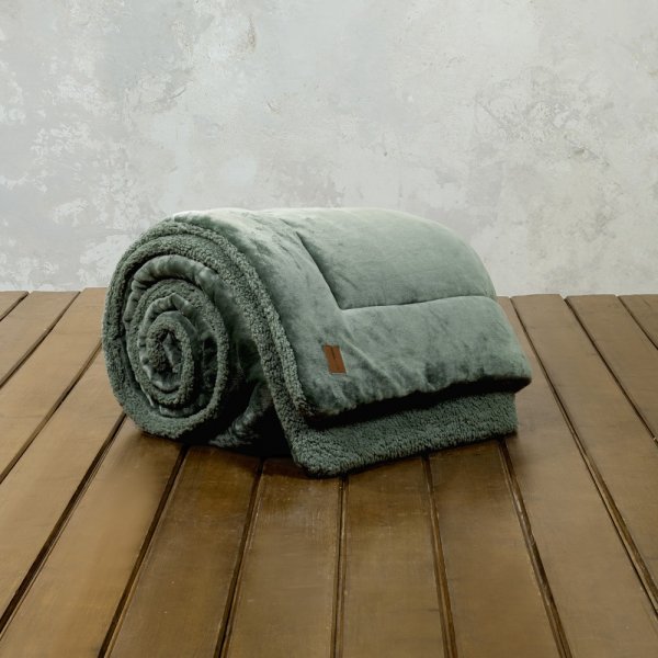 Κουβερτοπάπλωμα Μονό Cira Dark Green Nima Home