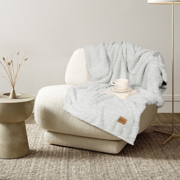 Κουβέρτα Καναπέ Serenus Gray Nima Home