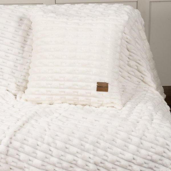 Κουβέρτα Καναπέ Savara Ivory Nima Home