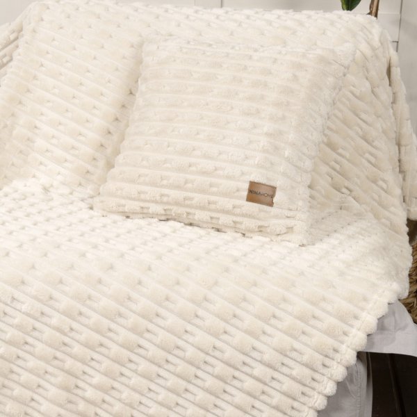 Κουβέρτα Καναπέ Savara Light Beige Nima Home