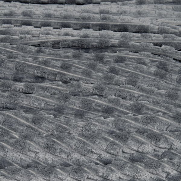 Κουβέρτα Fleece Υπέρδιπλη Savara Dark Gray Nima Home